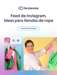 Feed de Instagram, ideas para tiendas de ropa. Plantillas editables