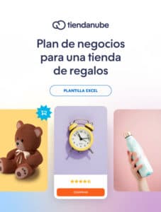 Plantilla Excel: plan de negocios para una tienda de regalos