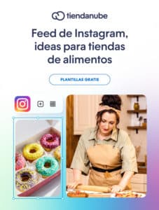 Plantillas gratis. Feed de Instagram, ideas para restaurantes