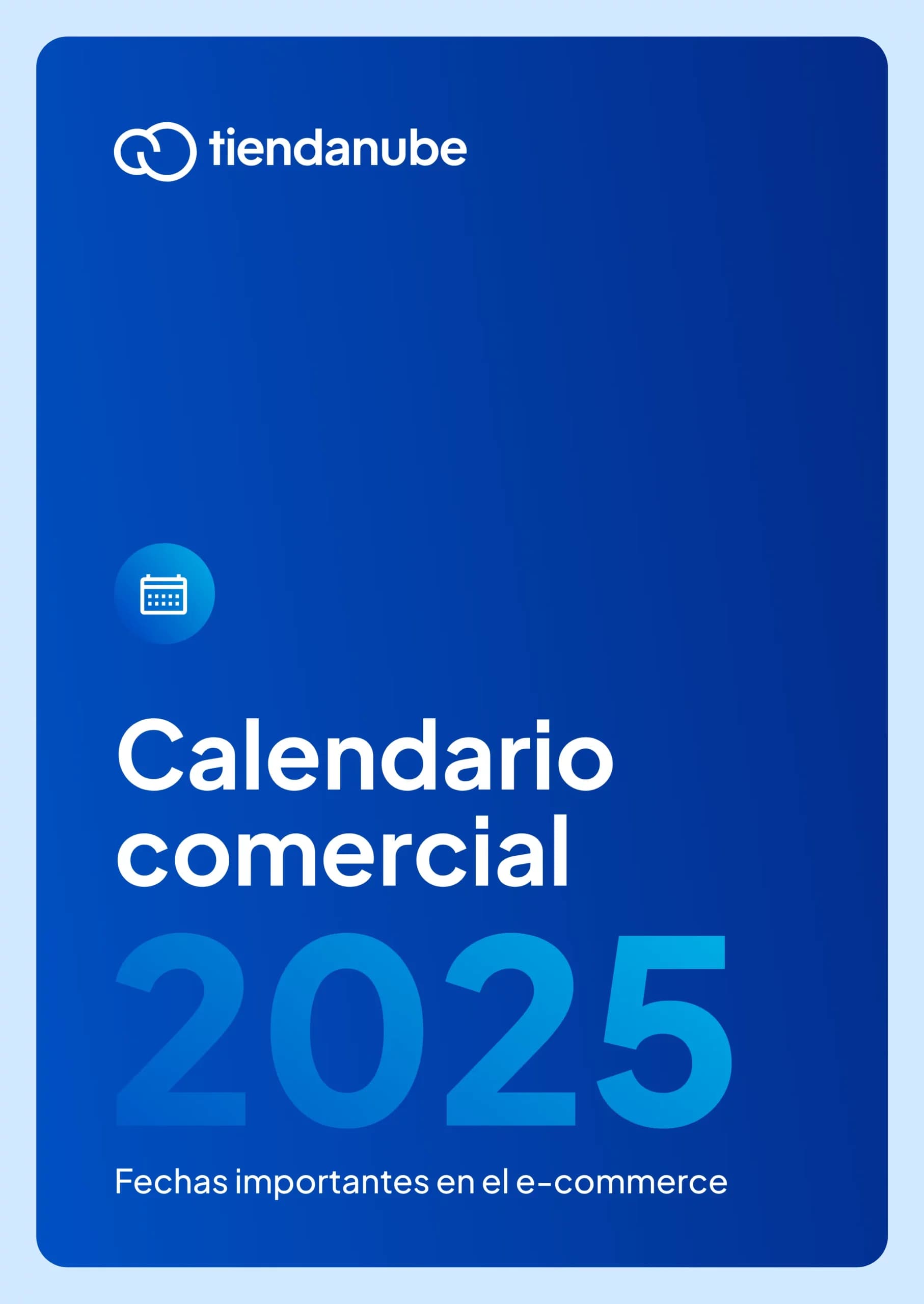 Portada de calendario de fechas especiales.