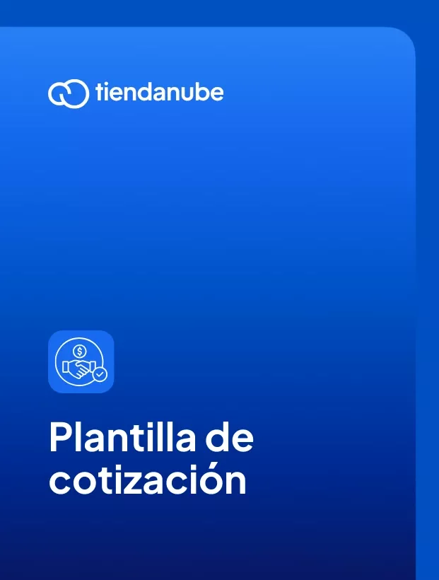 Portada de la plantilla de cotización gratis en Google Sheets.