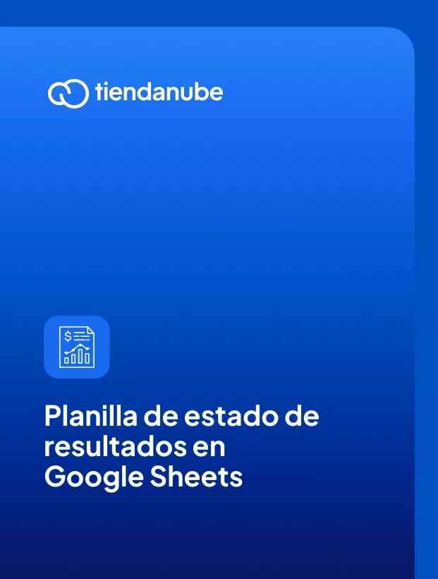 Portada de la planilla de estado de resultados.