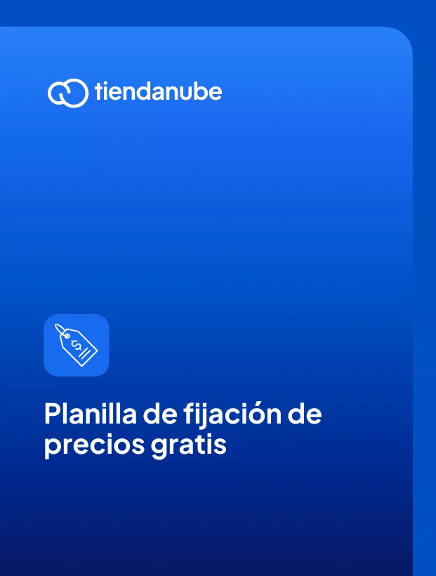 Portada de la planilla de fijación de precios gratuita.