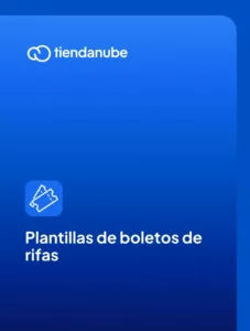 5 plantillas de boletos de rifas para editar