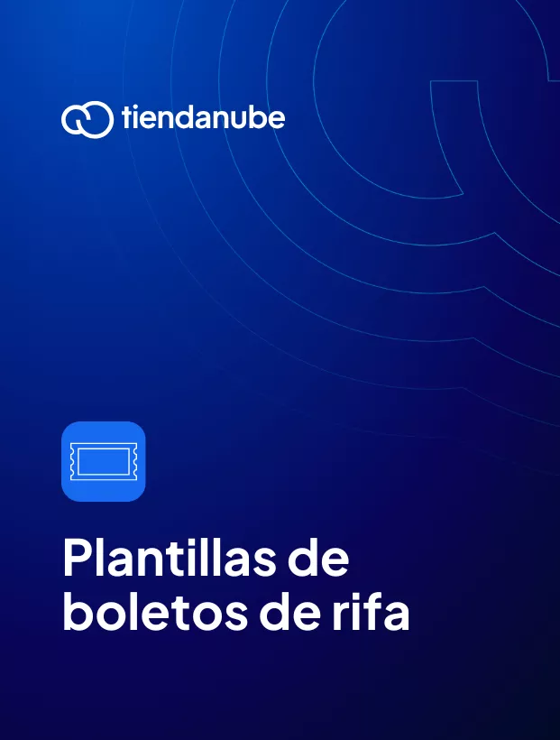 Portada de la plantilla de boletos de rifa gratis.