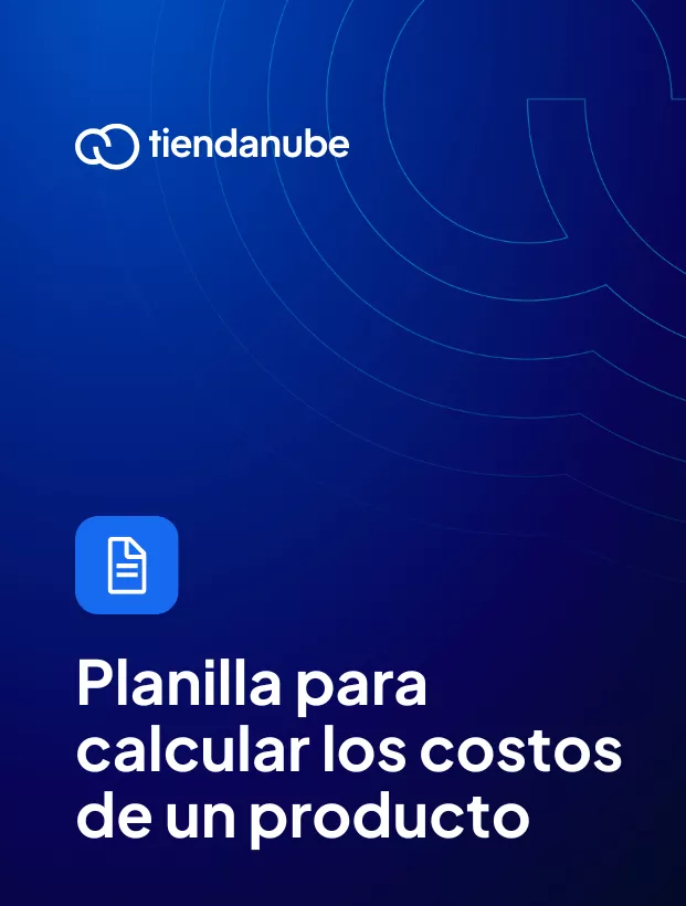 Portada de la planilla para sacar costos de un producto gratis.