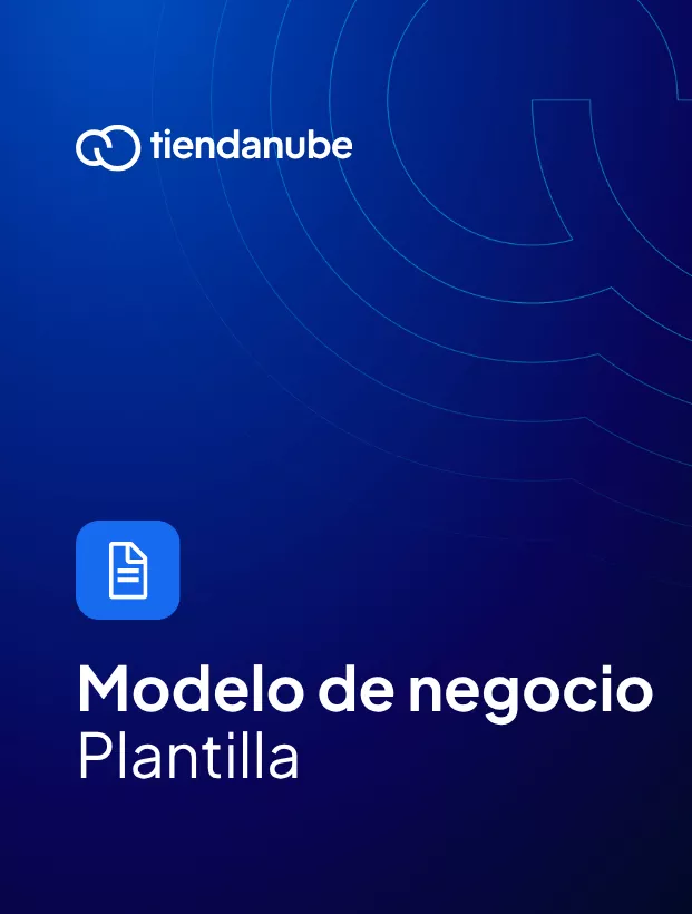 Portada de la planilla de modelo de negocios.